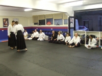 Senseis S.Lacey and S.Greenstreet at Pinner Aikido Club