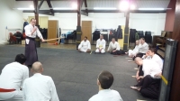 Brian Horsler and Dave Salmon at Pinner Aikido Club - March 21st 2013