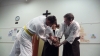Brian Horsler and Dave Salmon at Pinner Aikido Club - March 21st 2013