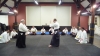 Brian Horsler and Dave Salmon at Pinner Aikido Club - March 21st 2013