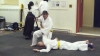 Brian Horsler and Dave Salmon at Pinner Aikido Club - March 21st 2013