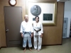Nishi at Hombu Dojo in Tokyo